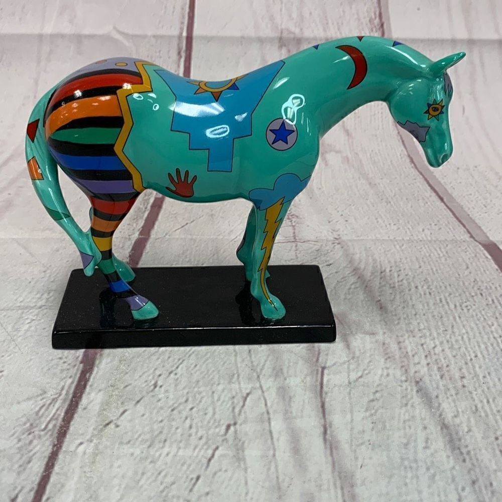 Trail of Painted Ponies Spirit War Pony(1462) 1E/7916 Artist Signed